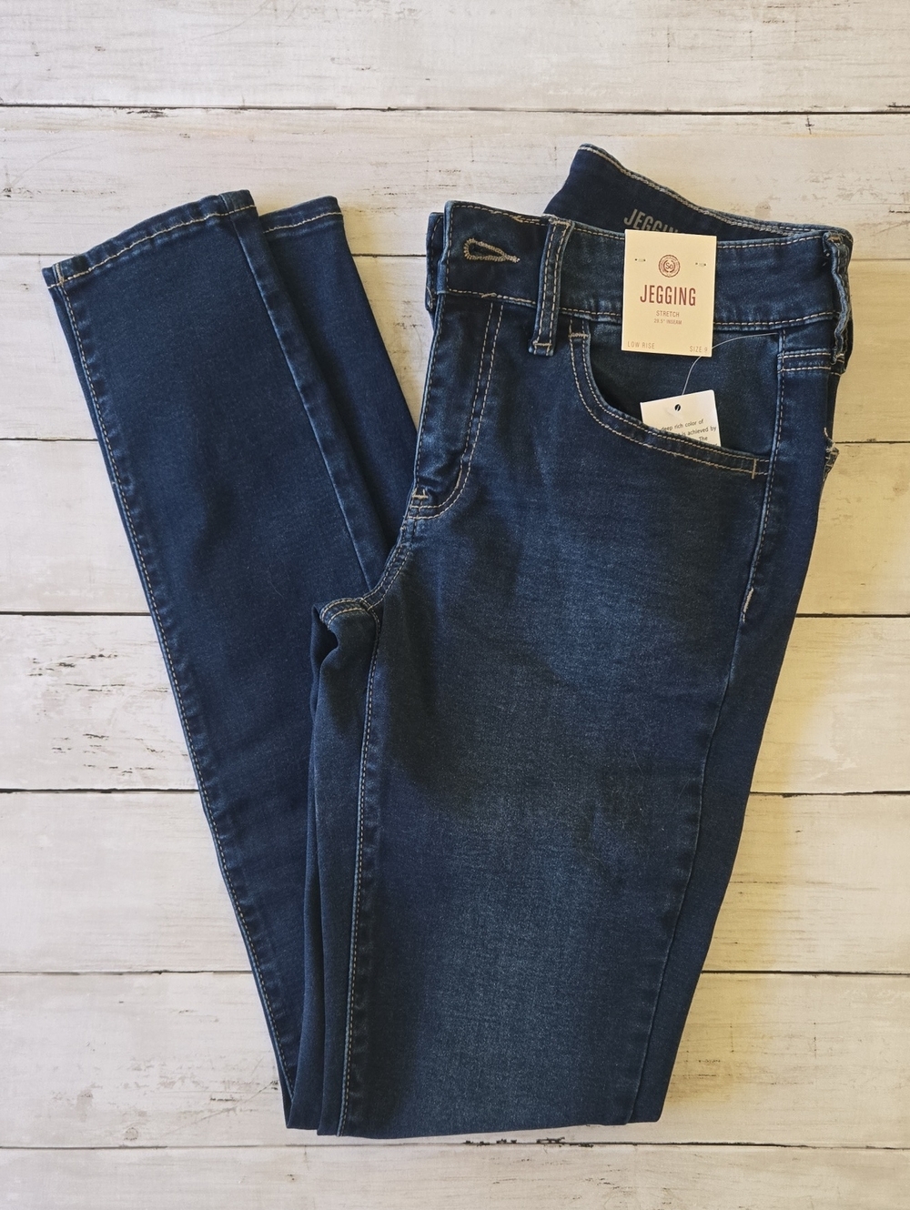 SO Low Rise Jegging Women's Blue Waist Size 9 NWT